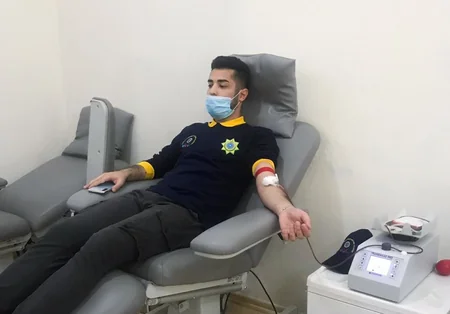Gömrükçülər qanvermə aksiyasında iştirak ediblər
