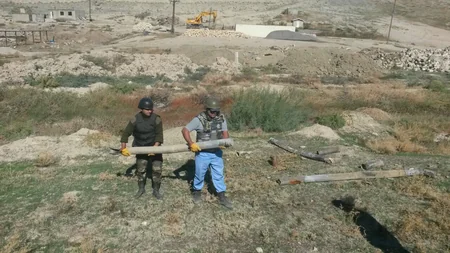 Xızıda 243 ədəd partlamamış hərbi sursat aşkarlanıb