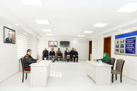Vilayət Eyvazov Şəkidə vətəndaş qəbulu və sıra baxışı keçirib