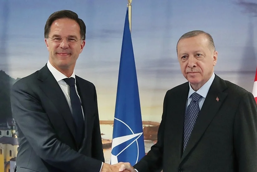 Ərdoğan Niderlandın Baş naziri ilə İsveçin NATO-ya üzvlük prosesini müzakirə edib