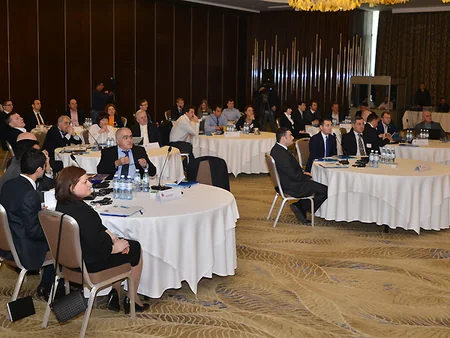 UEFA seminarına qatılan 14 ölkənin nümayəndələri Bakı Olimpiya Stadionunda olub