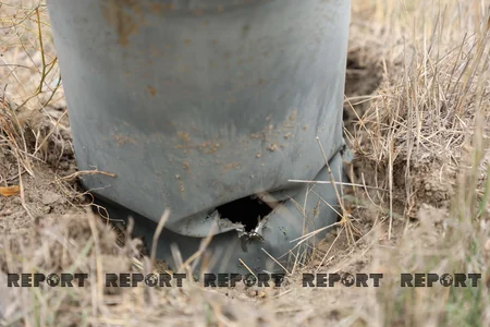 Двигатель выпущенной армянами ракеты упал в сад жителя Тертера