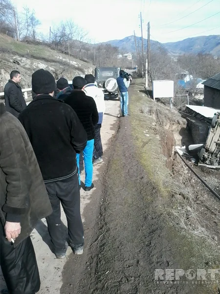 ​Tovuzda ağır yol qəzası baş verib, sürücü dünyasını dəyişib - FOTO