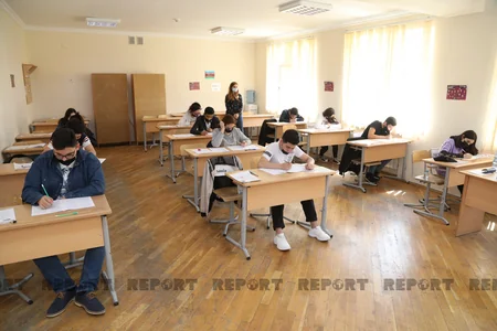 11-cilərin sonuncu buraxılış imtahanı keçirilib