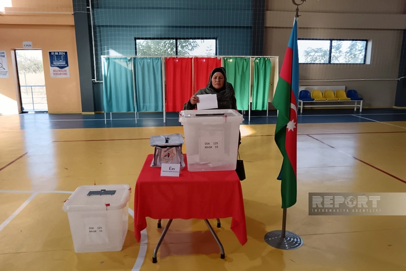 Ağalı kəndində səsvermə seçici fəallığı şəraitində keçirilir