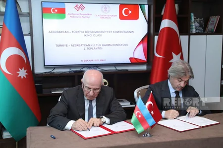 Azerbaijani and Turkish Ministries of Culture sign protocol 