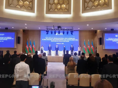Qəbələdə İctimai nəzarət mexanizmlərinin gücləndirilməsi adlı zona konfransı keçirilib