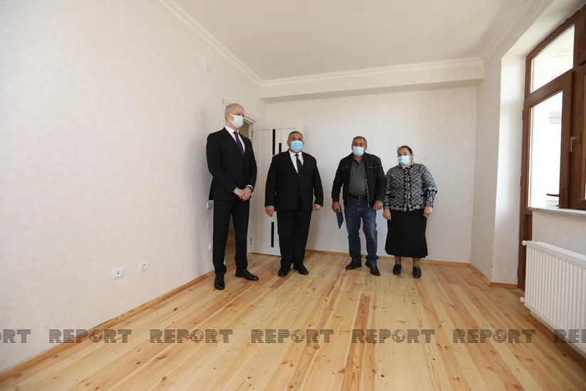 Çernobıl əlillərinə 30 mənzil təqdim olundu - VİDEO