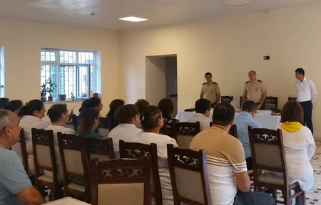 Bölgələrdə yanğına qarşı silsilə maarifləndirmə tədbirləri keçirilib