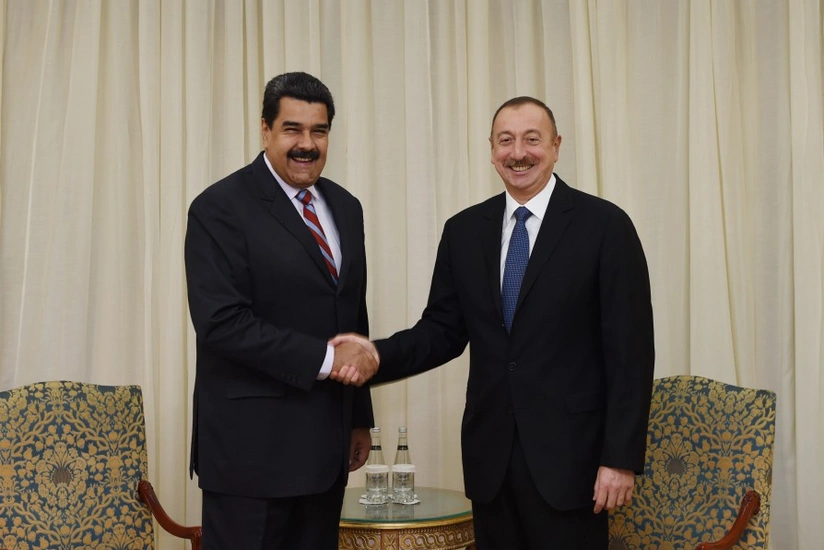 Президент Ильхам Алиев встретился с президентом Венесуэлы - ДОПОЛНЕНО