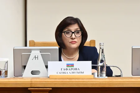 Sahibə Qafarova MDB PA-da Azərbaycanın faşizm üzərindəki qələbədə rolundan danışıb