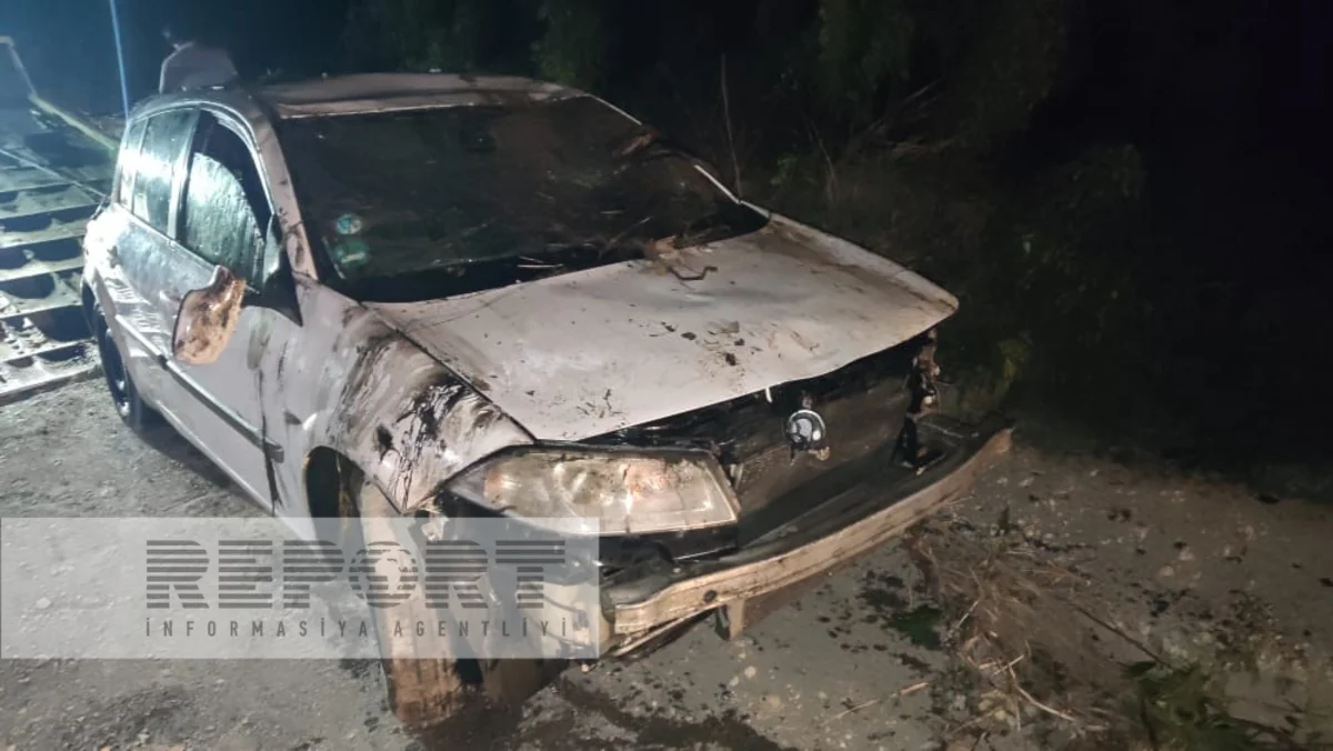Masallıda avtomobil kanala aşıb, iki nəfər boğularaq ölüb