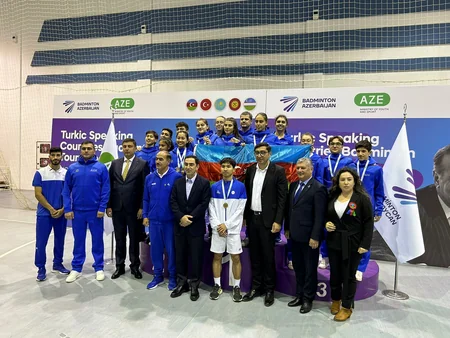 Türkdilli Dövlətlərin beynəlxalq badminton turnirinin qalibləri müəyyənləşib