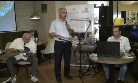 Qərbi Azərbaycanın irsini əks etdirən “Qoçdaş və Atdaş Abidələri” fotojurnalının təqdimatı keçirilib
