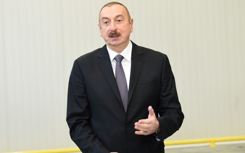 Dövlət başçısı: Azərbaycan və Çin arasında nəqliyyat sahəsində əməkdaşlıq üçün çox yaxşı perspektivlər var
