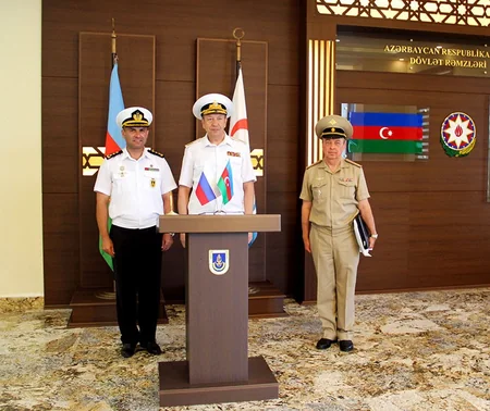 Azərbaycan və Rusiya hərbi dənizçilərinin görüşü keçirilib