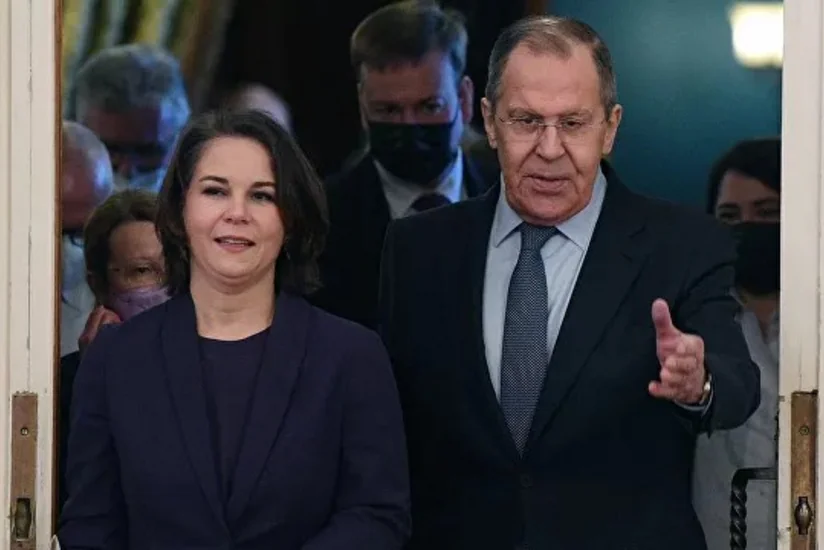 German, Russian FMs discuss situation in Ukraine