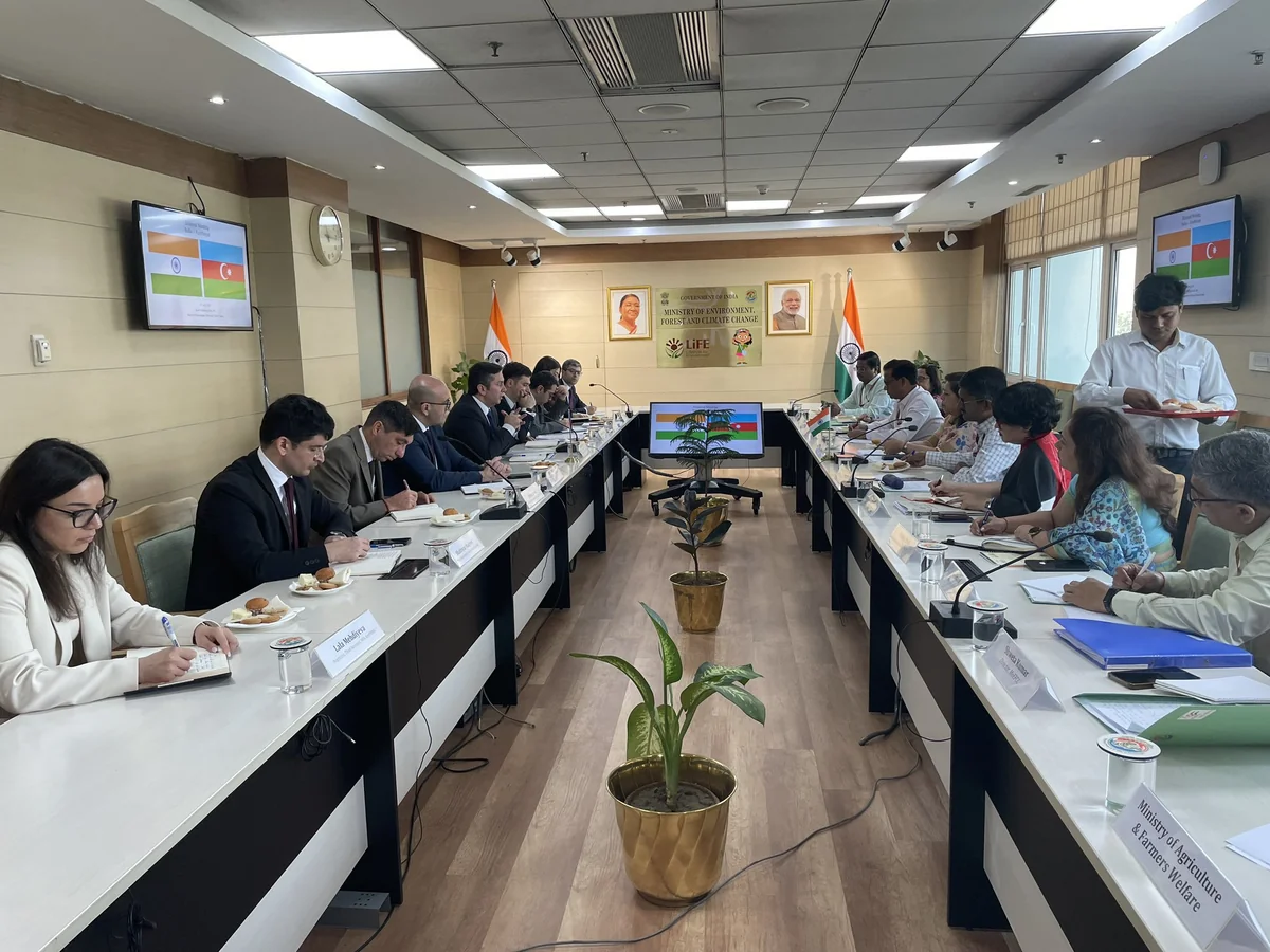 Yalchin Rafiyev mulls co-op within COP29 with India’s secretary of environment ministry