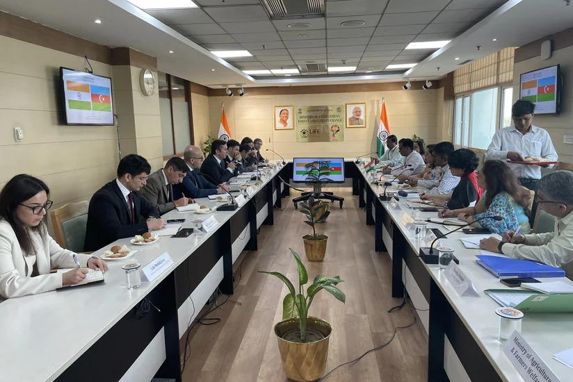 Yalchin Rafiyev mulls co-op within COP29 with India’s secretary of environment ministry