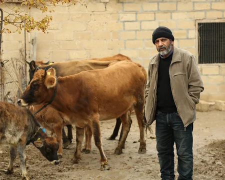 Daha bir qrup şəhid ailəsi və mülki şəxs üçün kiçik təsərrüfatlar yaradıldı