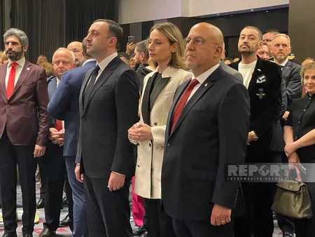 Tbilisidə Türkiyə Cümhuriyyətinin 100 illik yubileyi qeyd olunub