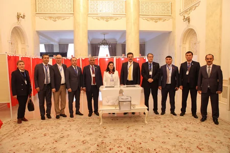 TÜRKPA missiyası Azərbaycanda seçkiləri müşahidə edir