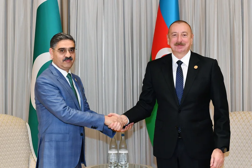 Caretaker Prime Minister of Pakistan congratulates Azerbaijani President 