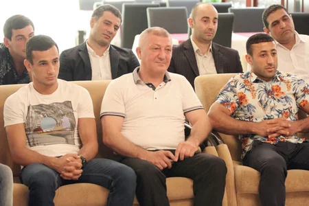 President of Judo Federation met with national team members
