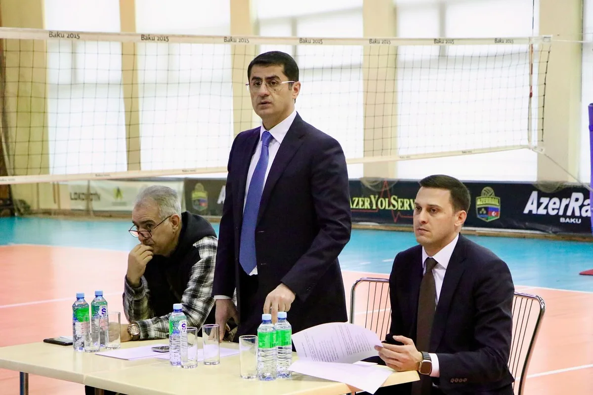 Azərbaycan Voleybol Federasiyasının rəhbərliyi milli komandalarla görüşüb