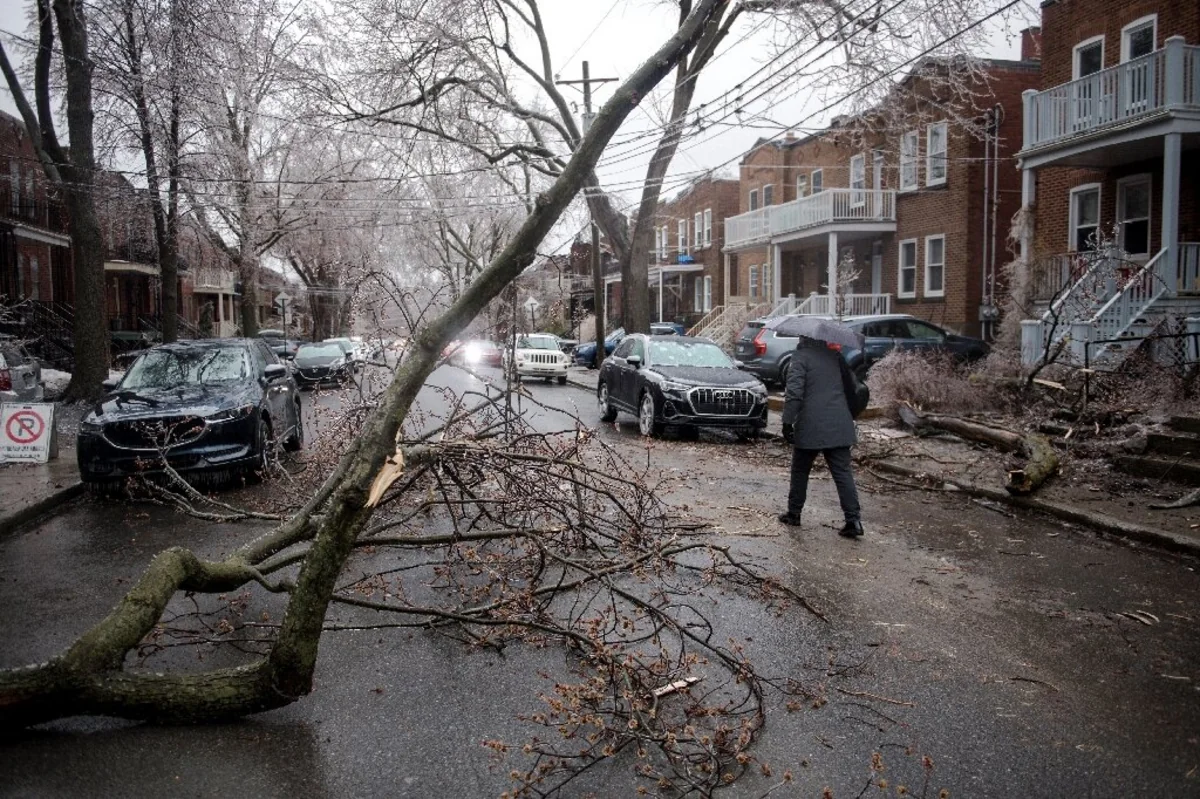 Gale-force winds leave thousands without power in eastern Canada