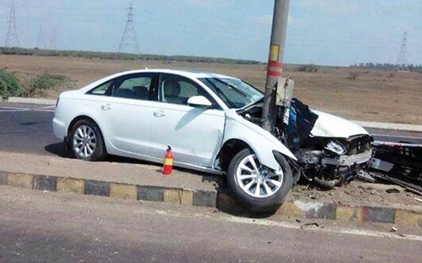 Qaradağda yol qəzası baş verib, 1 nəfər ölüb, 2-si yaralanıb