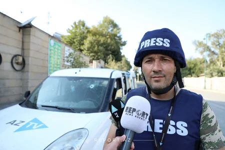 Jurnalist cəbhəyə xəbər üçün getdi, xəbər oldu