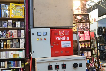 Sədərək ticarət mərkəzində yanğınla bağlı təlim keçirilib