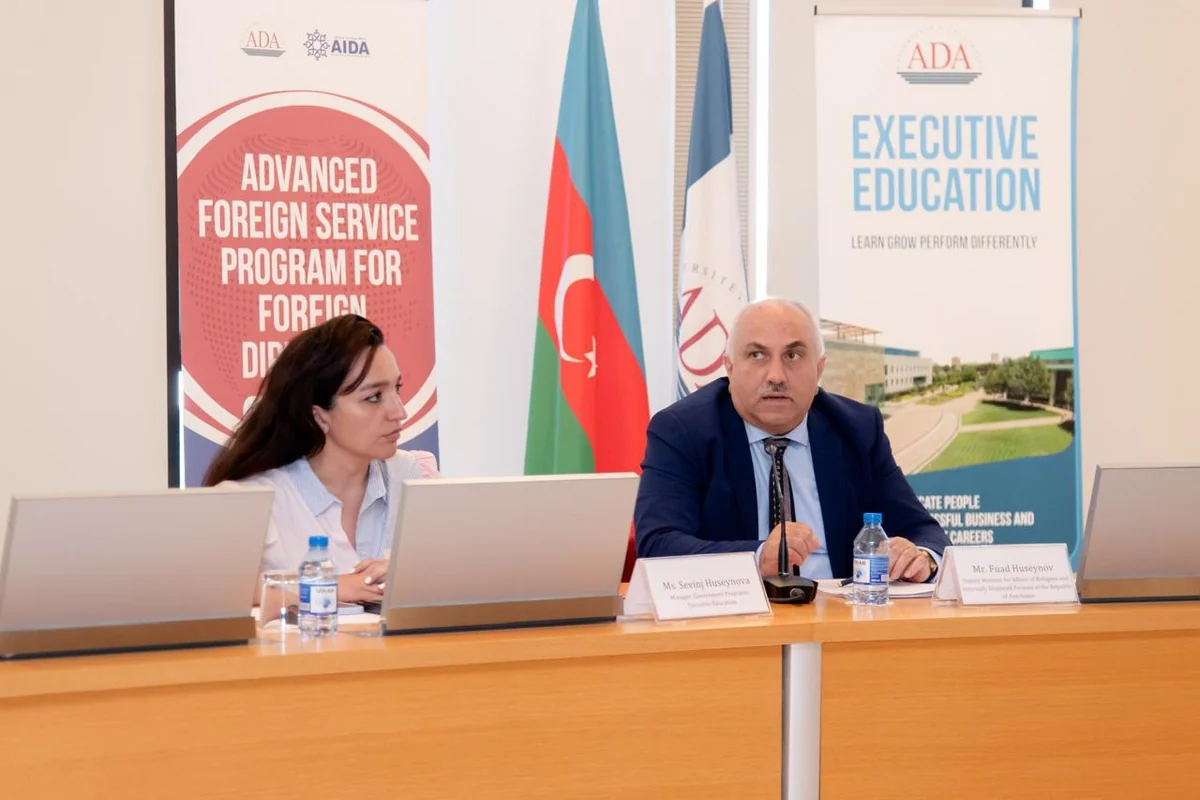 Foreign diplomats briefed on addressing IDP issues in Azerbaijan