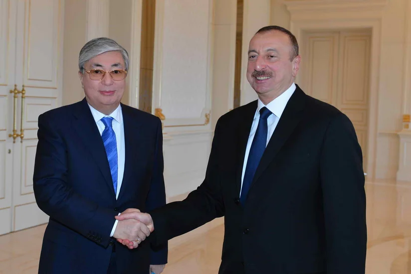 Касым-Жомарт Токаев поздравил Ильхама Алиева