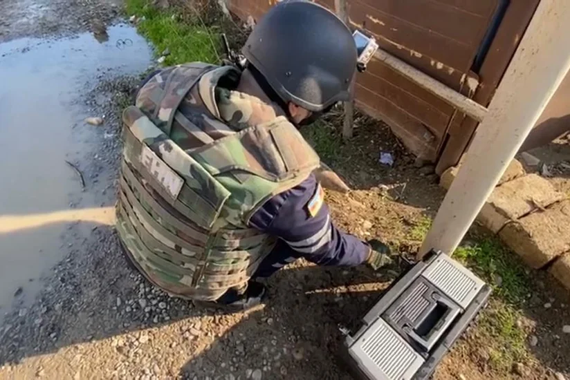 В Баку найден артиллерийский снаряд