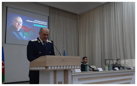 Bərdədə “Heydər Əliyev və hüquqi dövlət quruculuğu” adlı konfrans keçirilib - YENİLƏNİB