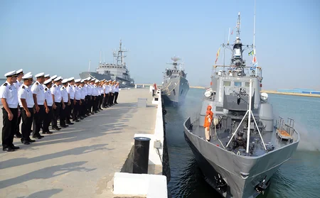 Состоялись проводы военных моряков Азербайджана, которые примут участие в конкурсе Кубок моря