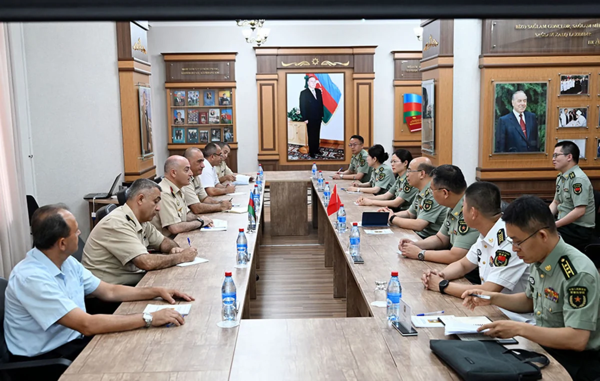 Azərbaycan və Çin arasında hərbi təhsil sahəsində əməkdaşlıq müzakirə edilib