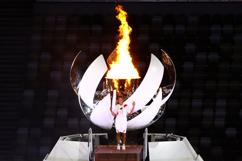 Tokio olimpiadasının məşəli alovlandırıldı - YENİLƏNİB - 2