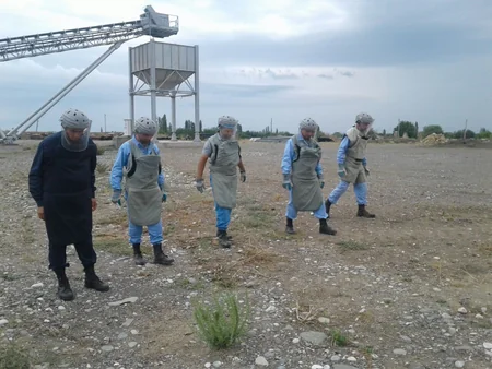 ​Cəbhəyanı bölgələrdə 1 859 ədəd partlamamış hərbi sursat aşkar edilib