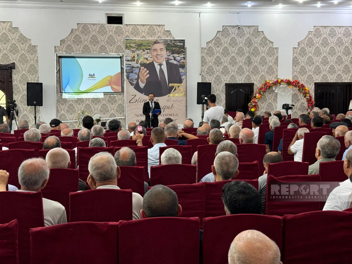 Bolnisidə Xalq şairi Zəlimxan Yaqubun 75 illiyi qeyd olunub