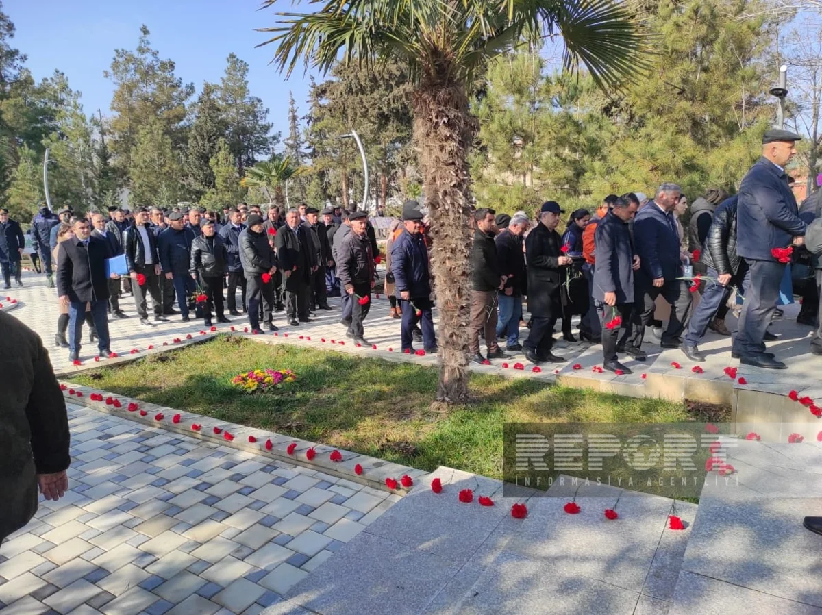Zərdabda Xocalı soyqırımının ildönümü ilə bağlı anım mərasimi keçirilib