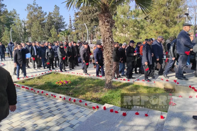 Zərdabda Xocalı soyqırımının ildönümü ilə bağlı anım mərasimi keçirilib