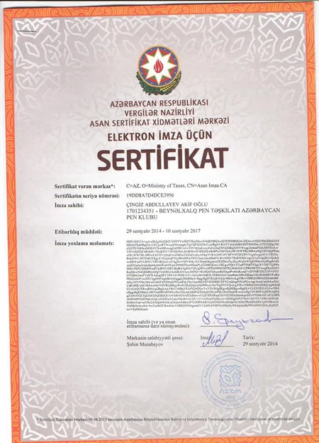 Çingiz Abdullayev Pen-klub Azərbaycanla bağlı sənədləri yayımlayıb