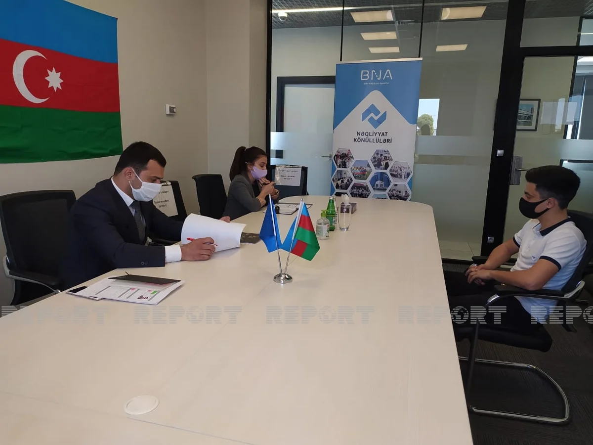 BNA-nın könüllüləri müsahibədə iştirak edib