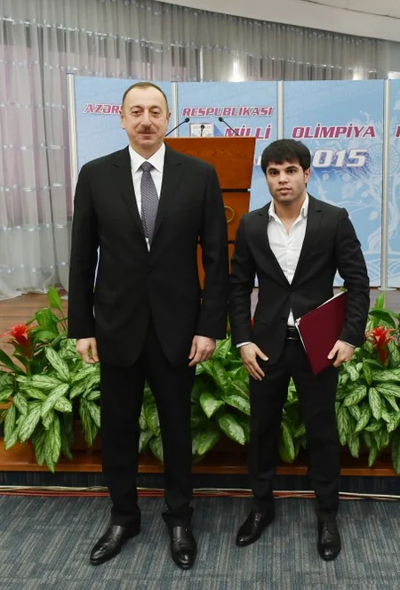 ​Prezident İlham Əliyev 2015-ci ilin idman yekunlarına həsr olunan mərasimdə iştirak edib