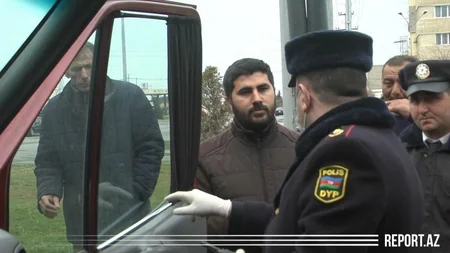 Sumqayıtda qanunsuz fəaliyyət göstərən marşrutlara qarşı reyd keçirildi