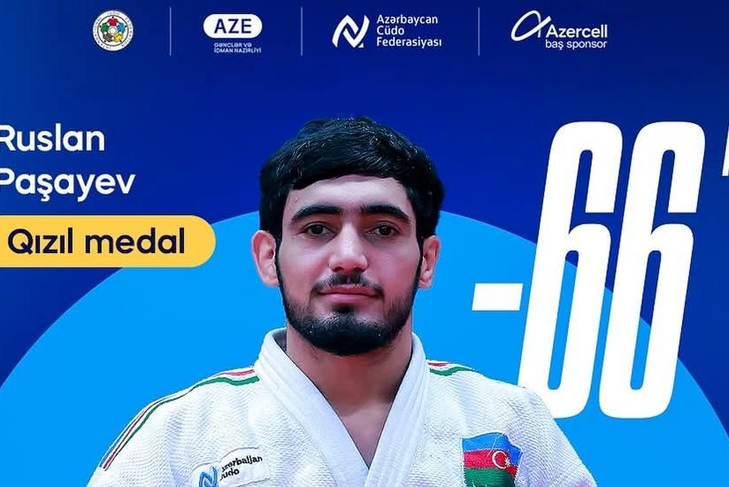 Азербайджанский дзюдоист стал победителем турнира Большого шлема, одолев в финале француза