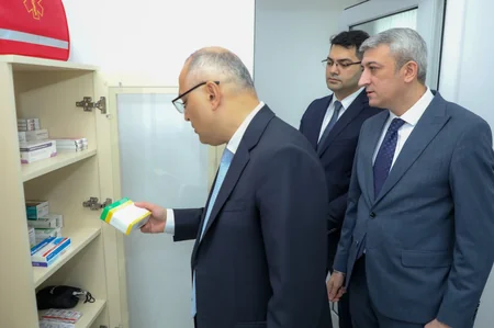 Zabratda yeni təcili tibbi yardım stansiyası istifadəyə verilib